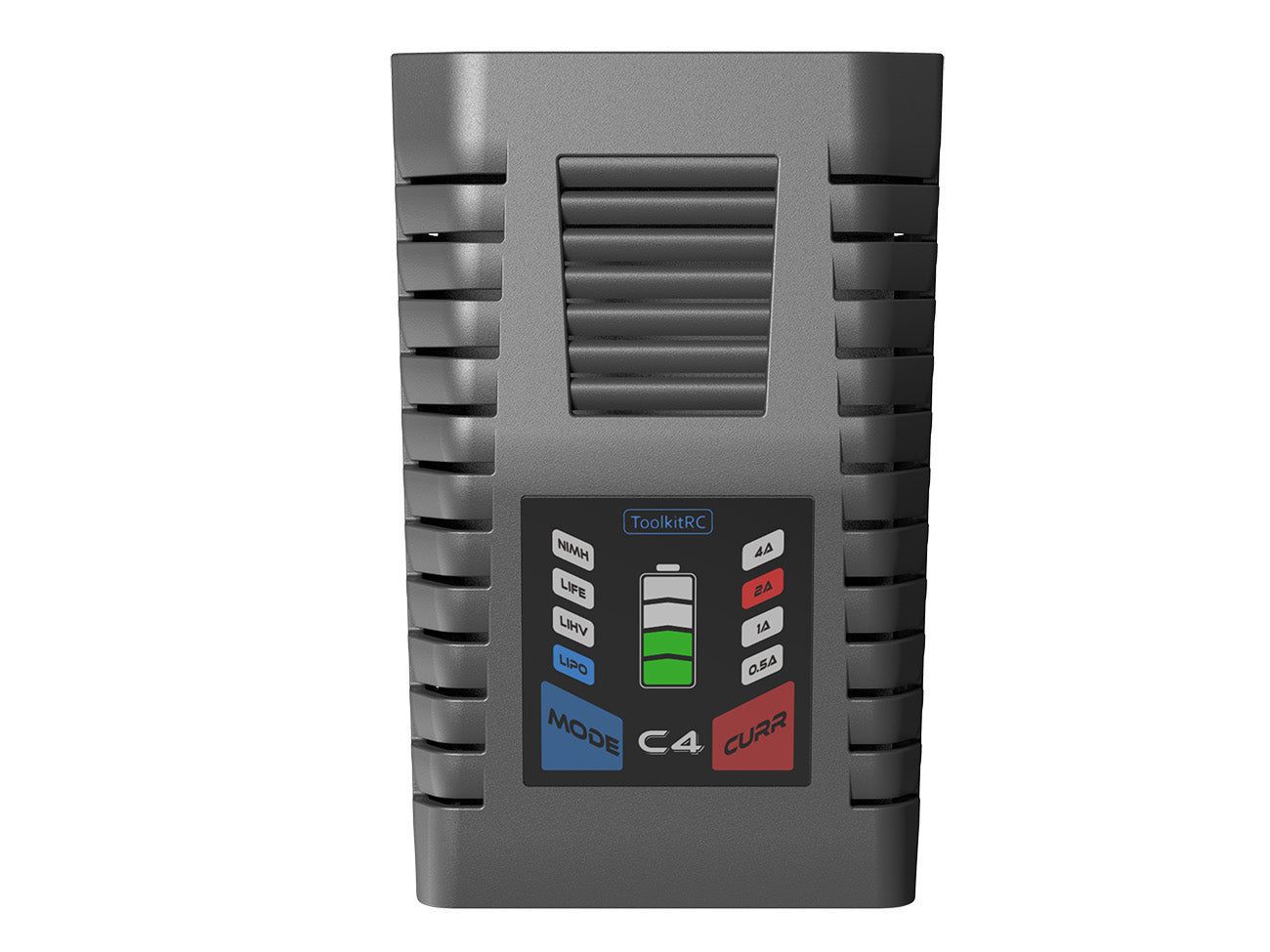 ToolkitRC C4 Compact 2-4S 4A 50W Charger (supports NiMH, LiFe, LiHv, LiPo)