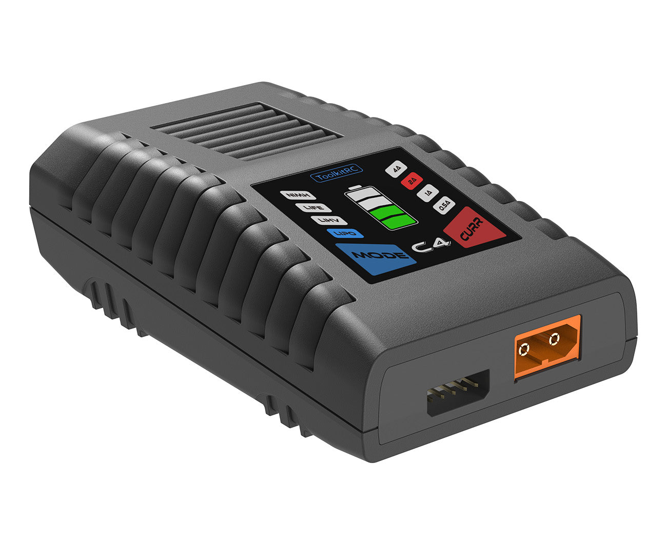 ToolkitRC C4 Compact 2-4S 4A 50W Charger (supports NiMH, LiFe, LiHv, LiPo)