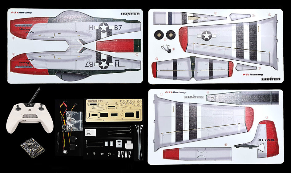 P-51 Mustang - KIT / PNP / ARF