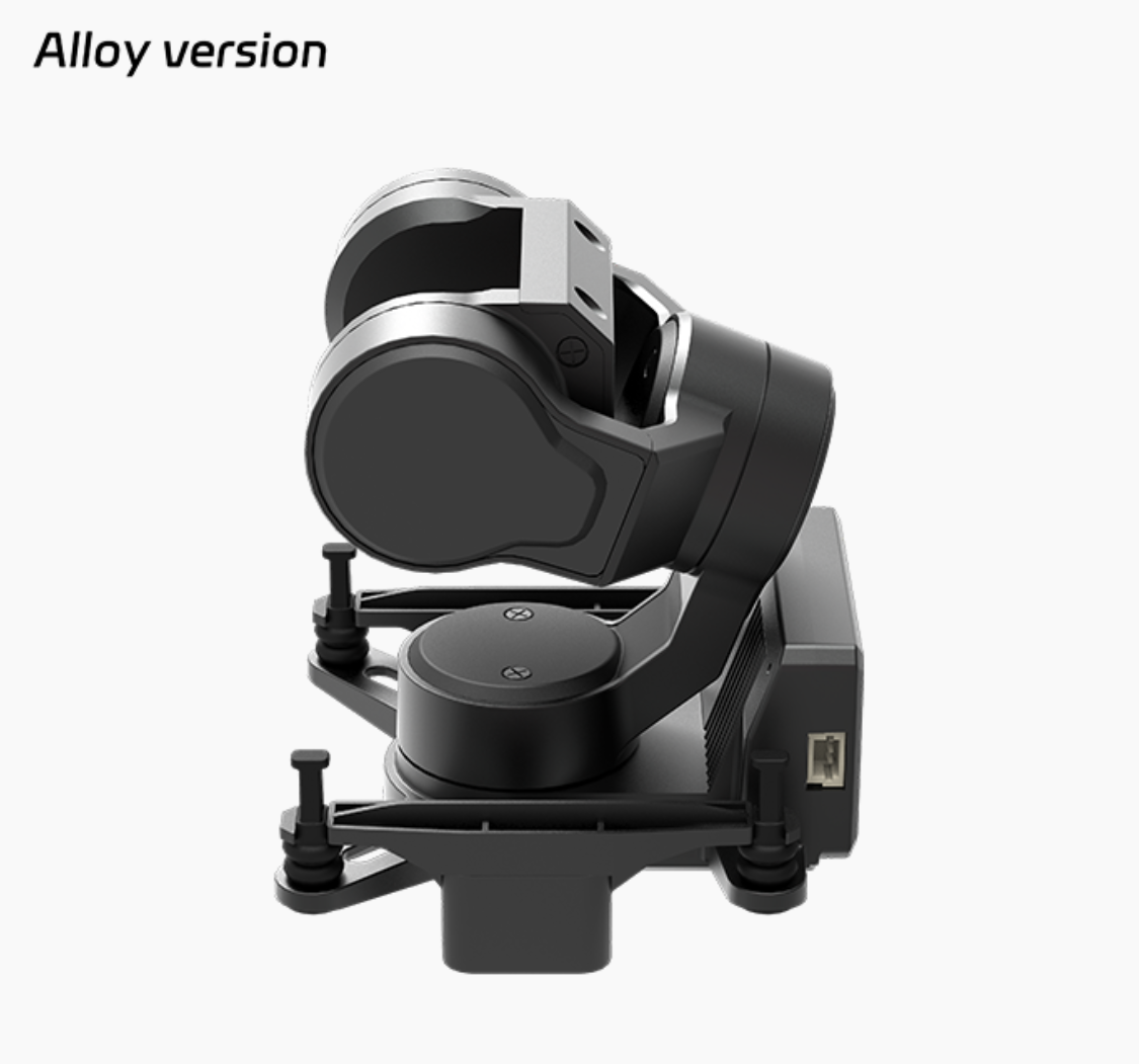 XF-C-20T 3-Axis FPV Gimbal Metal standard version compatible with Caddx/walksnail