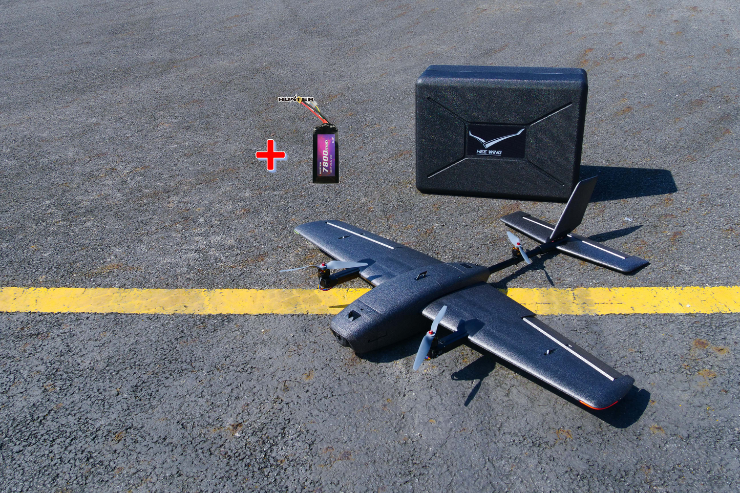 T2 Cruza VTOL PNP with carrying case