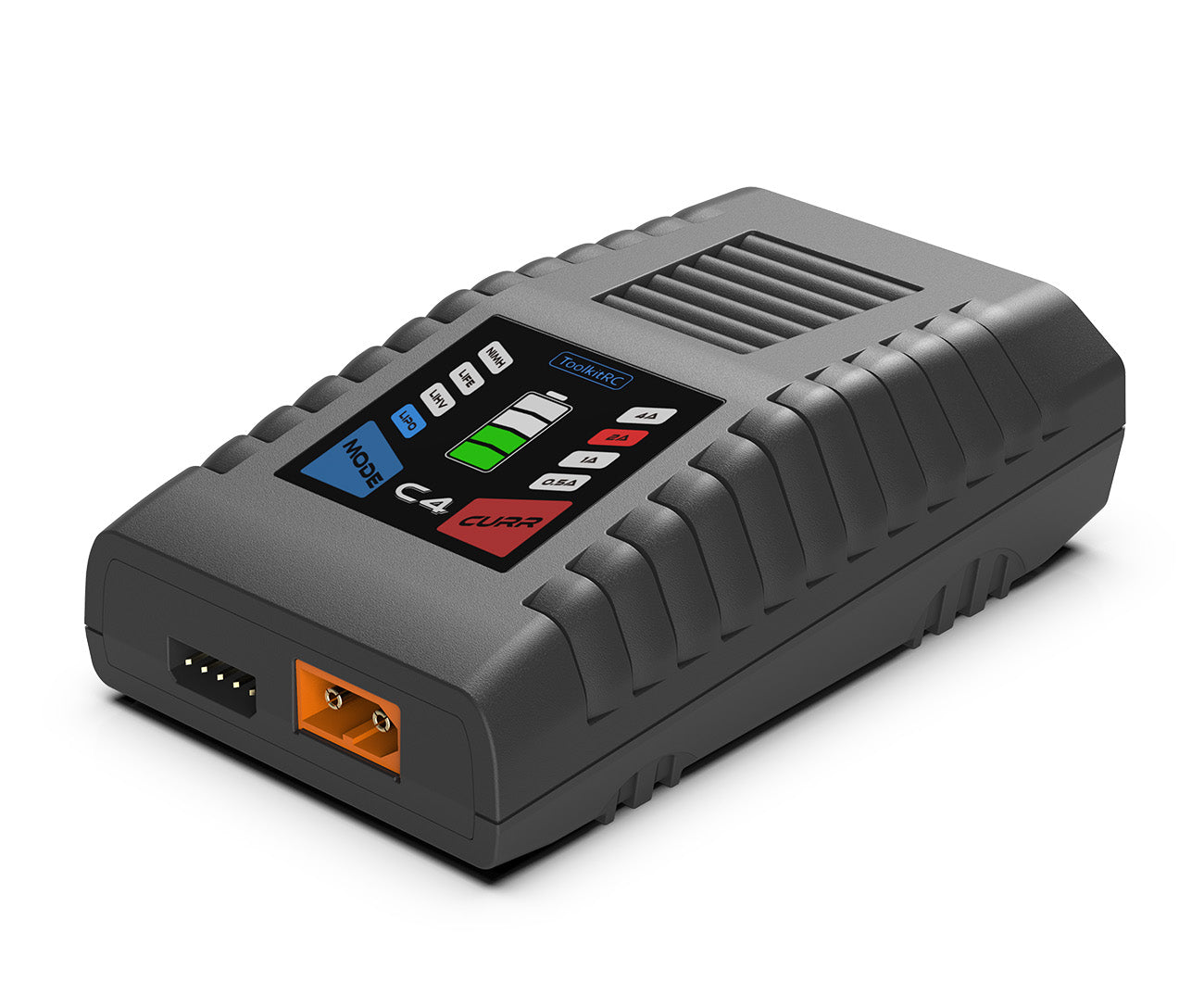 ToolkitRC C4 Compact 2-4S 4A 50W Charger (supports NiMH, LiFe, LiHv, LiPo)
