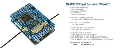MATEKSYS FLIGHT CONTROLLER F405-WTE - HEEWING